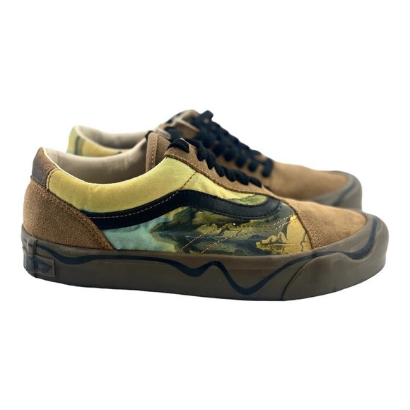 Vans Old Skool MoMA Salvador Dali Persistence of Memory 2020 Skate Shoe W 8/M6.5 - Picture 1 of 16